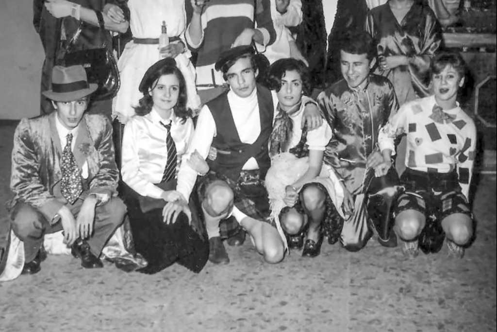 in festa